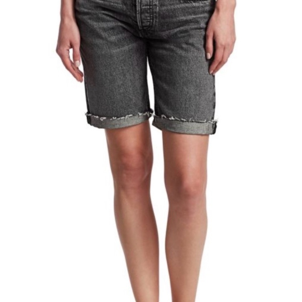 rag & bone Gray Jean Shorts